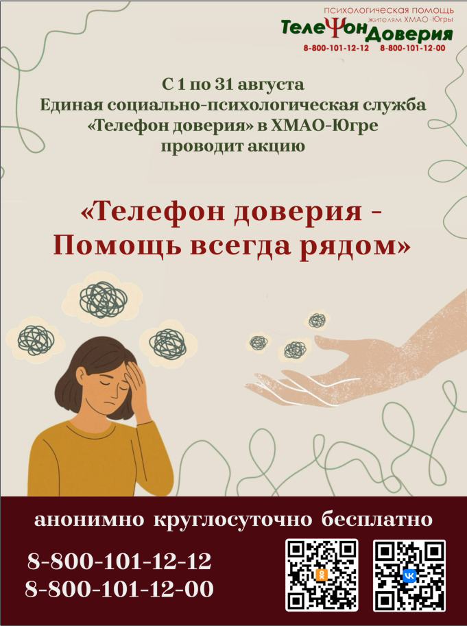 Акция «Телефон доверия - Помощь всегда рядом» Акция «Телефон доверия - Помощь всегда рядом».